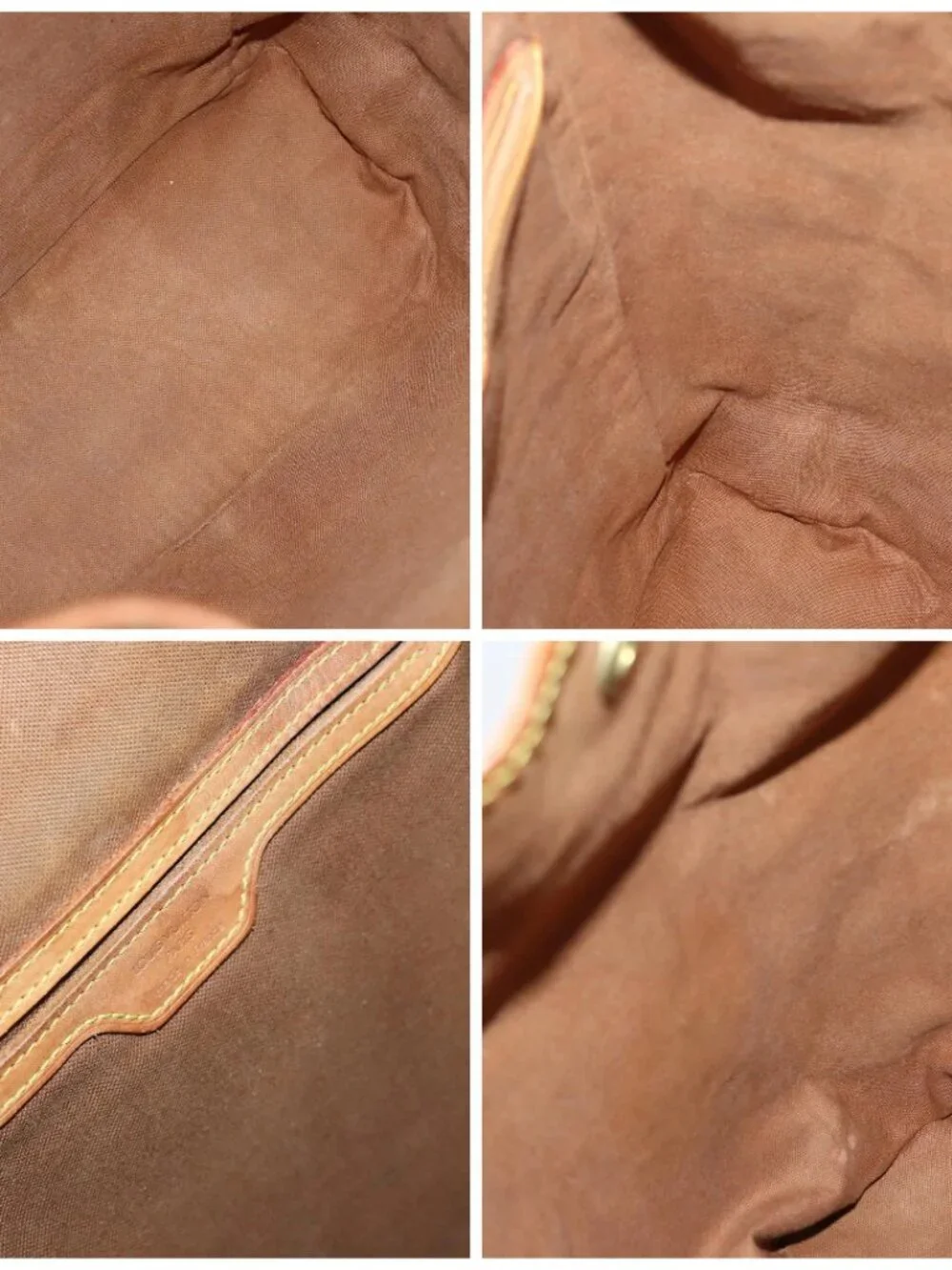 LOUIS VUITTON Monogram Montsouris GM Backpack M51135 LV Auth BA5703